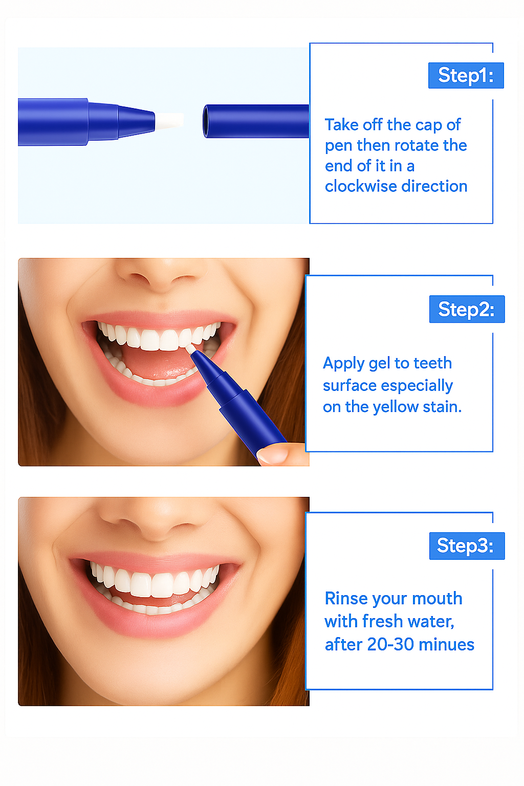 Bright & White Instant Whitening Pen